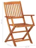 vidaXL 9dílný zahradní jídelní set 220x90x75 cm z masivního Náhled obrázku produktu 8