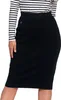 Gonna - Gonna da donna taglia 2XL/3XL - Gonna midi nera - Anteprima dell’immagine prodotto 5