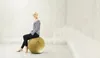 SITTING BALL FELT Sitzball senf 65,0 cm Produktbild-Vorschau 14