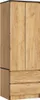 Šatní skříň se šuplíky 60 cm WREN - dub craft Náhled obrázku produktu 1