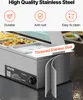 Scaldavivande commerciale VEVOR con 6 contenitori (5 Qt / Anteprima dell’immagine prodotto 13
