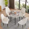 Tavolo da pranzo rotondo FATIVO 80x80 cm: tavolo da cucina Anteprima dell’immagine prodotto 4