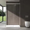 doporro Duschkabine Eckdusche 90x140x195cm Schiebetür mit Produktbild-Vorschau 2
