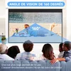 HOMCOM Écran vidéoprojecteur 120 Pouces, 16:9 4K HD écran Voir les images du produit 4