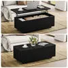 FABATO Lift-Couchtisch 106 cm mit großem verstecktem Produktbild-Vorschau 6