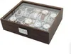 Etui für 10 Uhren mit Glasdeckel PDMDF05 Produktbild-Vorschau 2