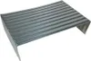 A metal connector piece with ribbed texture, shown from a diagonal angle against a white background. Produktbild-Vorschau