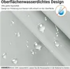 Lerores Sprchový záves Grey 240x200cm Protiplesňový Náhľad obrázku produktu 3