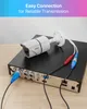 A security camera and DVR are connected with cables. Produktbild-Vorschau