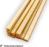 Bastoncini di legno quadrati 400x6x6 mm per l'artigianato e Anteprima dell’immagine prodotto 1