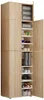 VCM Holz-Schuhschrank | Maße: H. 200 x B. 70 x T. 39 cm | Produktbild-Vorschau 4