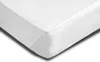 2 Spannbettlaken weiß 180x200 cm - 200x200 cm Microfaser Produktbild-Vorschau 3