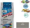 A bag of Mapei Ultracolor Plus grout with various certifications and color swatches. Produktbild-Vorschau