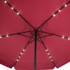 KINGSLEEVE® Parasol de jardin extérieur LED solaire 330cm Voir les images du produit 3