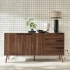 sweeek - Skandinavisches Sideboard mit 2 Türen 160 cm - Produktbild-Vorschau 1