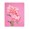 MuchoWow® Mauspad Mousepad Rosa Pfingstrosen mit rosa Produktbild-Vorschau 1