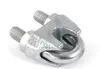STAHLSEIL + 6 Klemmen + 2 Spannschloss Haken-Ose 8mm 15 Produktbild-Vorschau 1