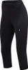 A black pair of women's capri-length baselayer shorts. Produktbild-Vorschau