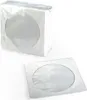 Papierová obálka s okienkom na CD/DVD, 100ks, biela Náhľad obrázku produktu 1