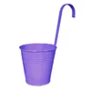 Blumentöpfe 4 Stück Hängetöpfe Lila 16 cm Produktbild-Vorschau 2
