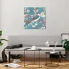 Bilder auf glas - Vogel Baum modern - 60x60cm - Glasbilder Produktbild-Vorschau 6
