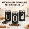 3er Set Kaffeedosen aus Edelstahl – luftdichte Vorratsdosen Produktbild-Vorschau 4