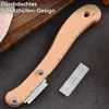 Brotmesser Teigschneider 2 Stück mit Holzgriff, 5 Klingen & Produktbild-Vorschau 7