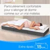 ELONEO Premium Visco Matelas pliant 75x200 cm, extra haut Voir les images du produit 8