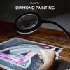 Lupenlampe LED mit Standfuß - LED Lupenleuchte - Tischlupe Produktbild-Vorschau 2