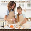 Proofing Basket for Sourdough Starter Set, 25 cm & 23 cm Produktbild-Vorschau 2