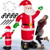 MONZANA® Aufblasbarer Weihnachtsmann XXL 250cm LED Produktbild-Vorschau 1