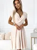 Numoco Damenkleid in A-Linie Scarlett beige M Produktbild-Vorschau 9