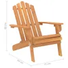 A wooden Adirondack chair with dimensions indicated by measurement lines and text. Náhled obrázku produktu
