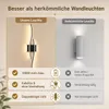 Lampada da parete LED moderna, dimmerabile, con luce bianca Anteprima dell’immagine prodotto 6
