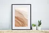 Poster mit Rahmen - Aquarell - Natur - Abstrakt - 30x40 cm Produktbild-Vorschau 6