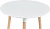 H.J WeDoo Table de salle à manger ronde, 80x80x73 cm, Table Voir les images du produit 18