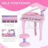 HOMCOM Kinder Klavier Mini-Klavier Piano Keyboard Produktbild-Vorschau 5