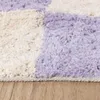 Retro-Teppich - Gambit in Lila/Weiß Produktbild-Vorschau 6
