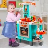 Malplay Kinderküche Spielküche mit 2 Herdplatten Produktbild-Vorschau 3