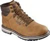 A single brown Skechers boot is shown against a white background. Voir les images du produit