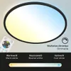 LED Panel Dimmbar Fernbedienung Ultraflach CCT 18W schwarz Produktbild-Vorschau 3