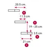 DOLLE Raumspartreppe Mittelholmtreppe Atlanta anthrazit Produktbild-Vorschau 10