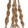Blumenampel mit Blumentopf aus Glas 55cm Produktbild-Vorschau 3