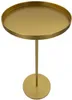 Okrągły wysoki stół z metalu w kolorze złotym 51x100cm Doha Podgląd zdjęcia produktu 2