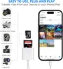 2-in-1 SD-Kartenleser für iPhone und iPad, SD-Kartenadapter Produktbild-Vorschau 3