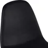 A close-up view of the back of a black chair. Anteprima dell’immagine prodotto