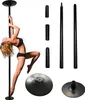 Pole Dance Tanzstange schwarz 231 - 274 cm Ø 45 mm Produktbild-Vorschau 1