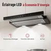 LEVIVO A+++ Hotte plate 60cm à recyclage d'air & évacuation Voir les images du produit 4