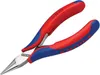 Knipex Elektronik-Greifzange DIN ISO9655 L115mm flach-rund Produktbild-Vorschau 6