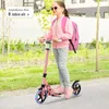 COSTWAY Monopattino pieghevole per bambini con luci, Anteprima dell’immagine prodotto 2